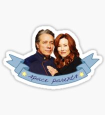 space parents Sticker