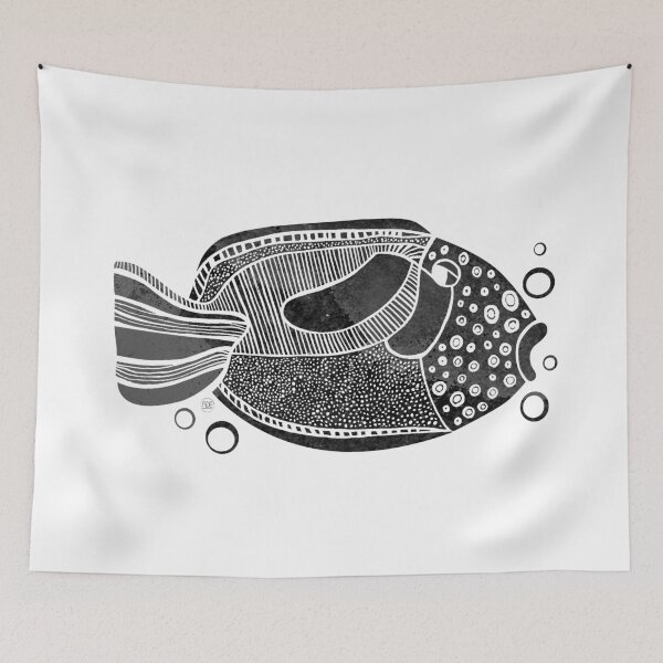 Item preview,  Fisn swimming  designed and sold by adeillustrator.