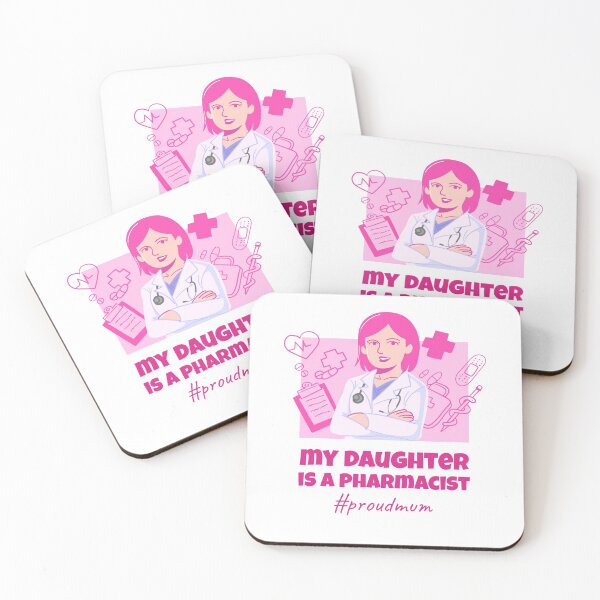 Item preview, Daughter is a Pharmacist - Proud Parents Design designed and sold by mum-of-two.