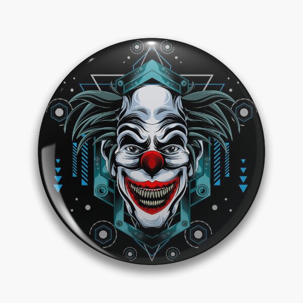 Item preview, Geometric Shiny Clown designed and sold by VibrantGifts.