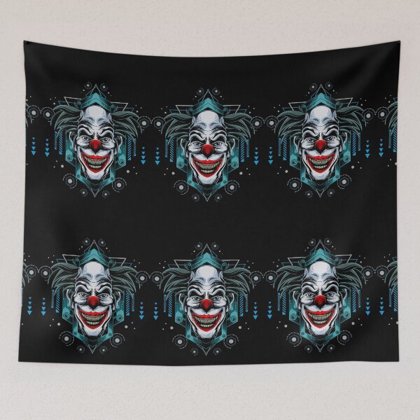 Item preview, Geometric Shiny Clown designed and sold by VibrantGifts.