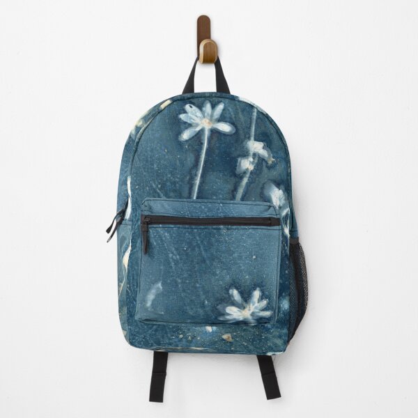 Item preview, Lesser Celandine wet cyanotype botanical print designed and sold by Jeni Harney.