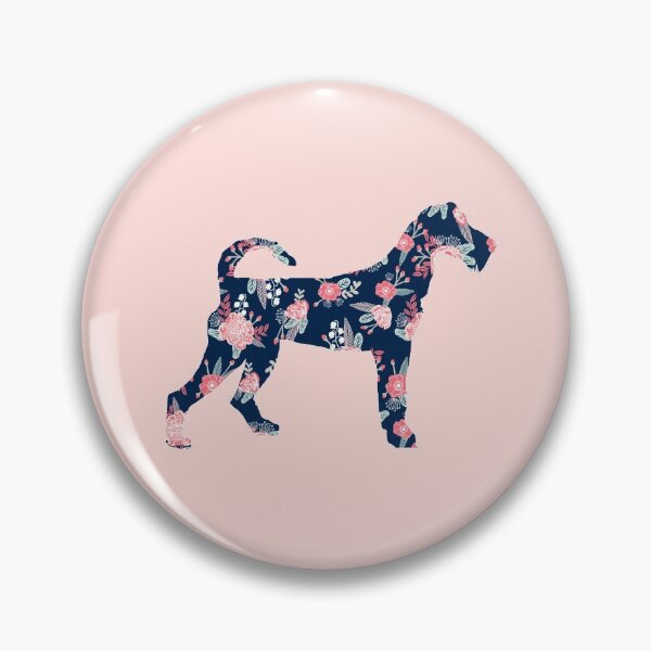 Item preview, irish terrier silhouette - dog silhouette, floral, floral dog, dog, dogs, pet, cute, dog sticker, dog floral sticker designed and sold by PetFriendly.