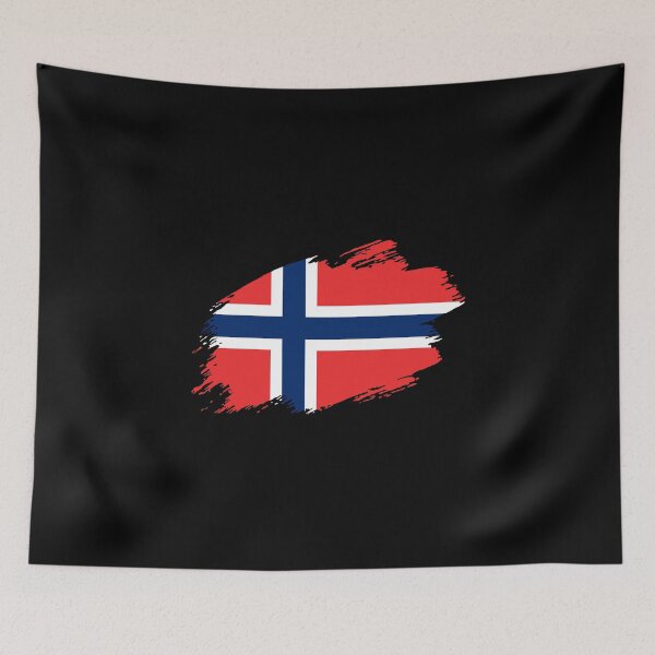 Item preview, Norway Norwegian flag flag designed and sold by GeogDesigns.