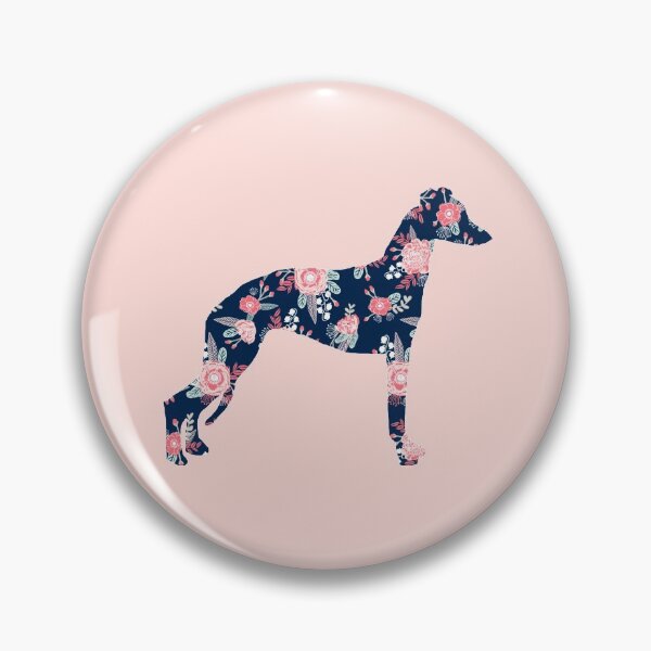 Item preview, italian greyhound silhouette - dog silhouette, floral, floral dog, dog, dogs, pet, cute, dog sticker, dog floral sticker designed and sold by PetFriendly.