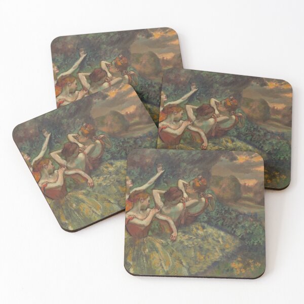 Item preview, Four Dancers - Edgar Degas designed and sold by maryedenoa.