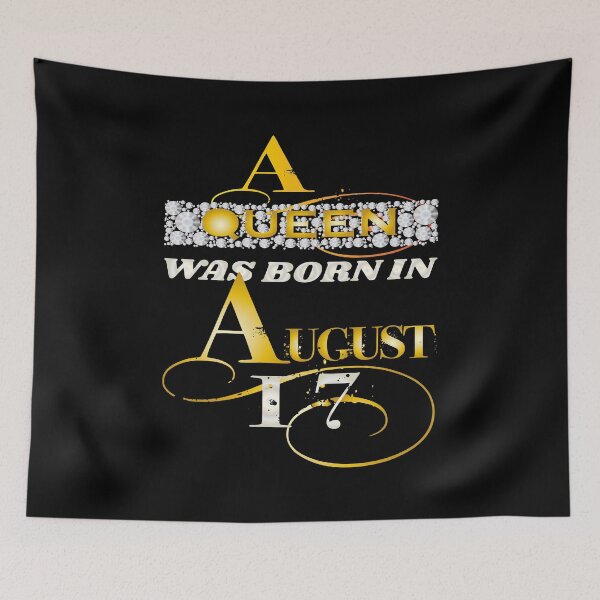 Item preview, A queen was born in august 17 Birthday design designed and sold by greatatlas.