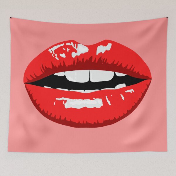 Item preview, Red lips designed and sold by Ahmira A.