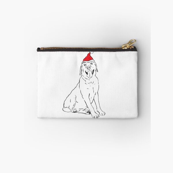 Item preview, Smiling Labrador Retriever Sketch, Christmas Lab, Santa Lab, Yellow Lab, Chocolate Lab, Black Lab, White Lab Drawing designed and sold by Furkid Studio.
