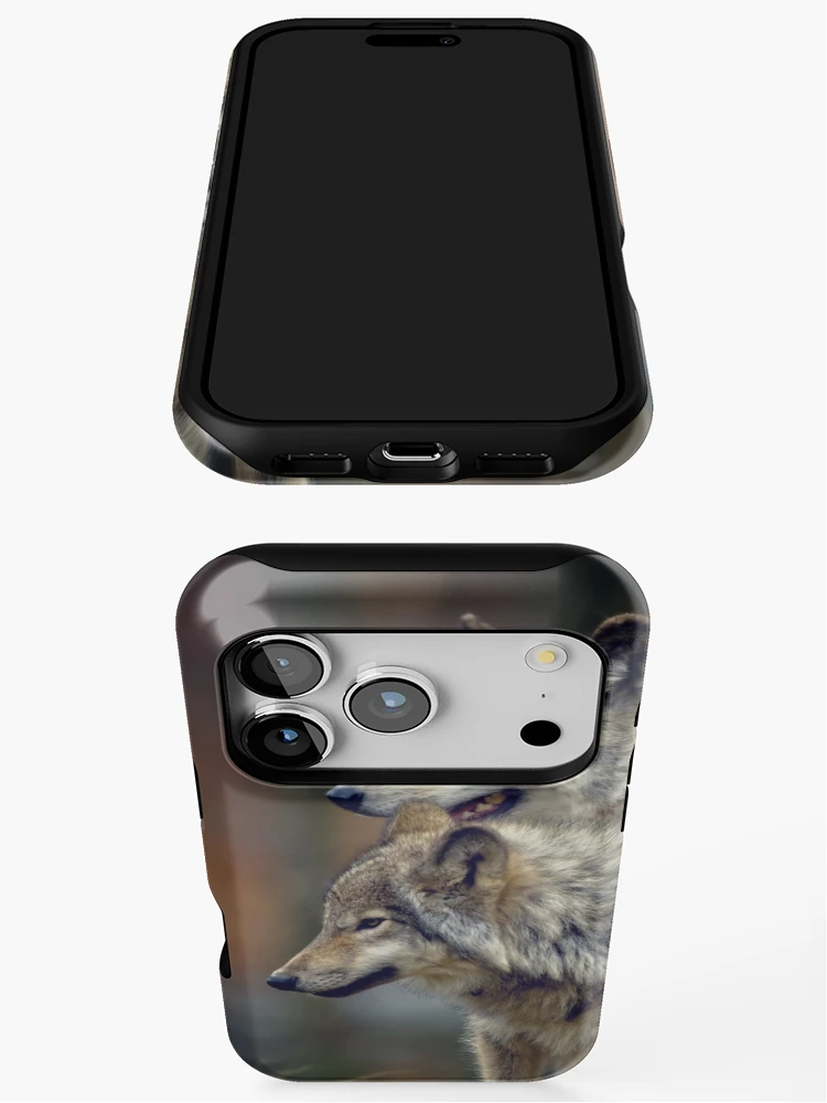 Thumbnail 3 of 4, iPhone Case, Timber Wolves designed and sold by WolvesOnly.