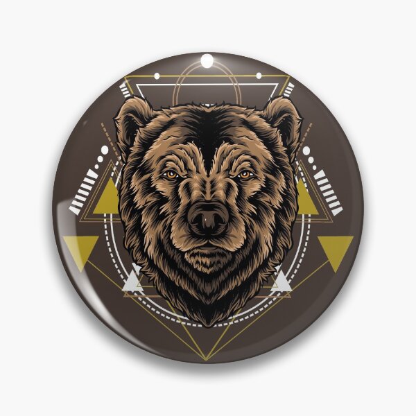 Item preview, Geometric Classic Bear designed and sold by VibrantGifts.