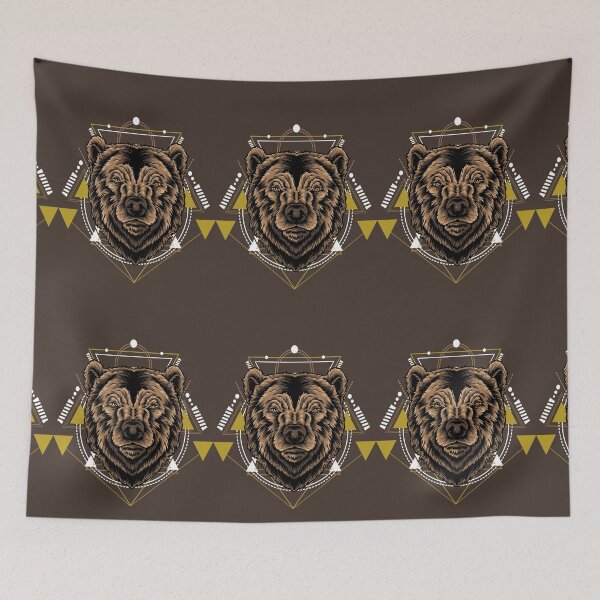 Item preview, Geometric Classic Bear designed and sold by VibrantGifts.