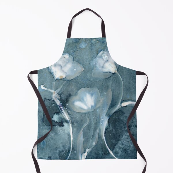 Item preview, Tulips Wet Cyanotype Botanical Print designed and sold by Jeni Harney.
