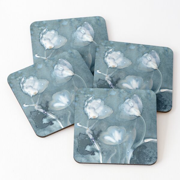 Item preview, Tulips Wet Cyanotype Botanical Print designed and sold by Jeni Harney.