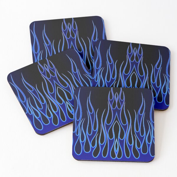 Item preview, blue flames designed and sold by pollynov.