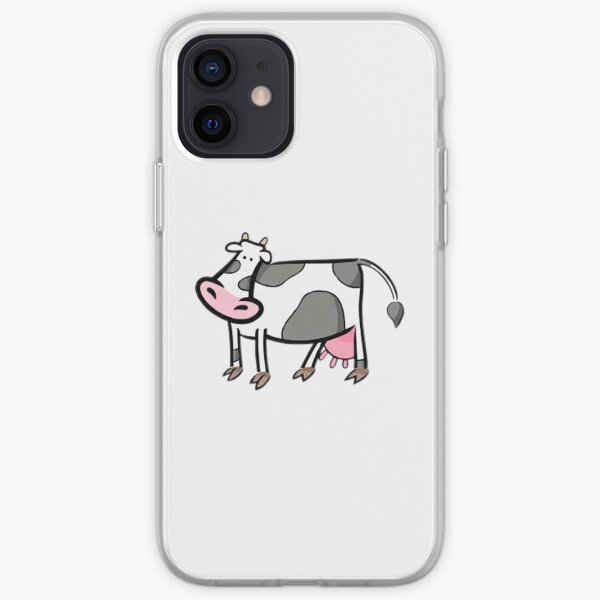 vaca Funda blanda para iPhone