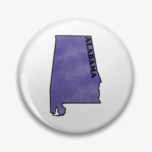 Item preview, Alabama Watercolor Blue designed and sold by artbylukas.