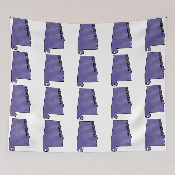 Item preview, Alabama Watercolor Blue designed and sold by artbylukas.
