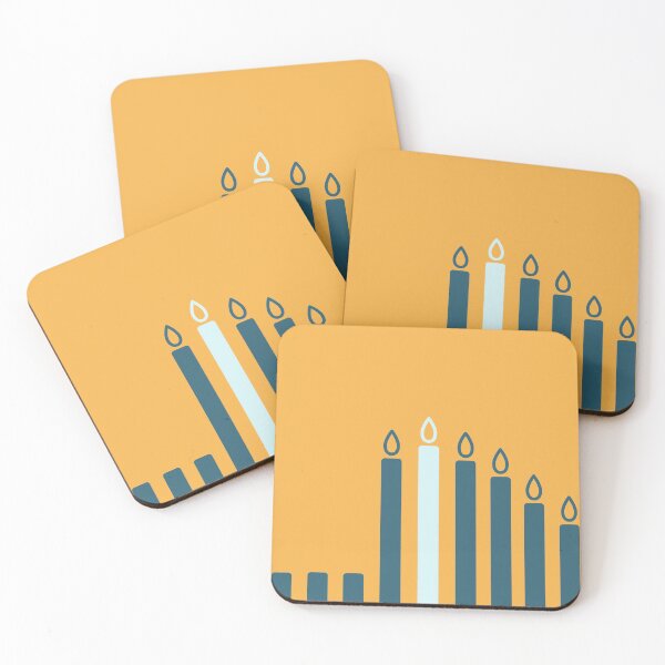 Item preview, Hanukkah Candles Series - Night 5 designed and sold by flickertoaflame.
