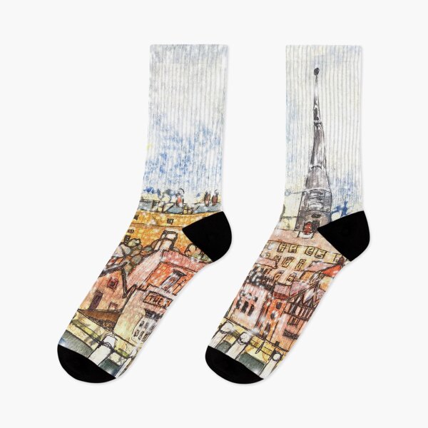 Item preview, Snowstorm on the Harbour designed and sold by Janeclarbour.