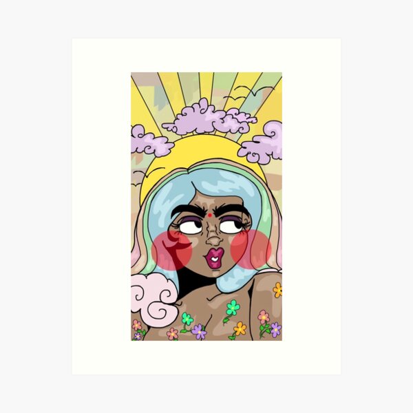 DREAM GIRL Art Print
