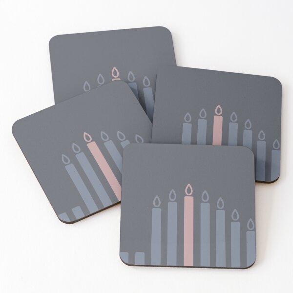 Item preview, Hanukkah Candles Series - Night 6 designed and sold by flickertoaflame.