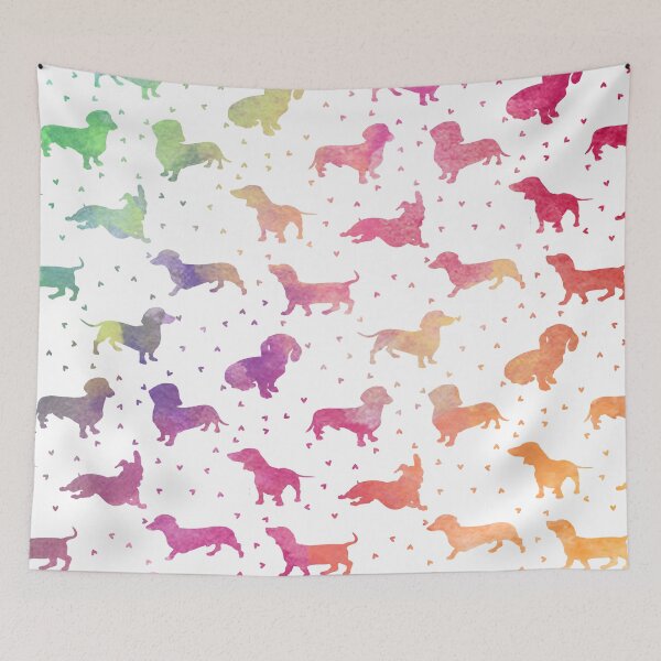 Item preview, Dachshund Watercolor Funny designed and sold by graphicmeyou.
