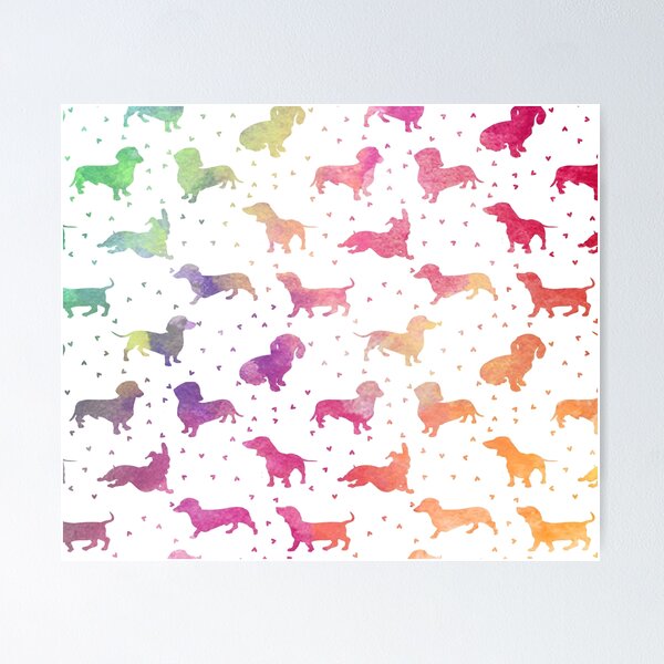 Item preview, Dachshund Watercolor Funny designed and sold by graphicmeyou.