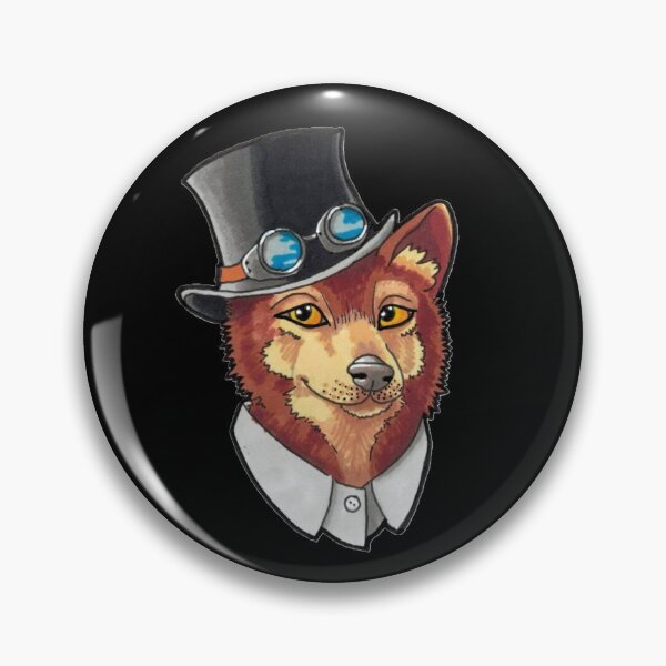 Item preview, Steampunk Wolf designed and sold by Pernelle-Opale.