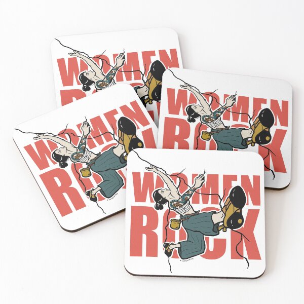Item preview, Women Rock | Rock Climbing | Bouldering designed and sold by Designwith8.