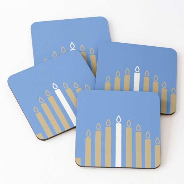 Item preview, Hanukkah Candles Series - Night 7 designed and sold by flickertoaflame.