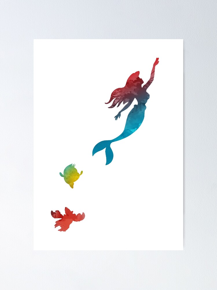 Prinzessin Ariel Silhouette