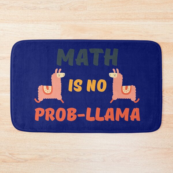 Item preview, Math Is No Prob-llama designed and sold by Peishan02.