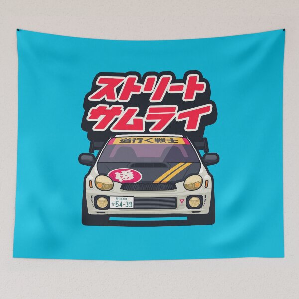Item preview, Street Samurai Tuned Car - Cyan designed and sold by VoodooCircus.