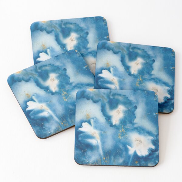 Item preview, Gerbera Wet Cyanotype Botanical Print designed and sold by Jeni Harney.