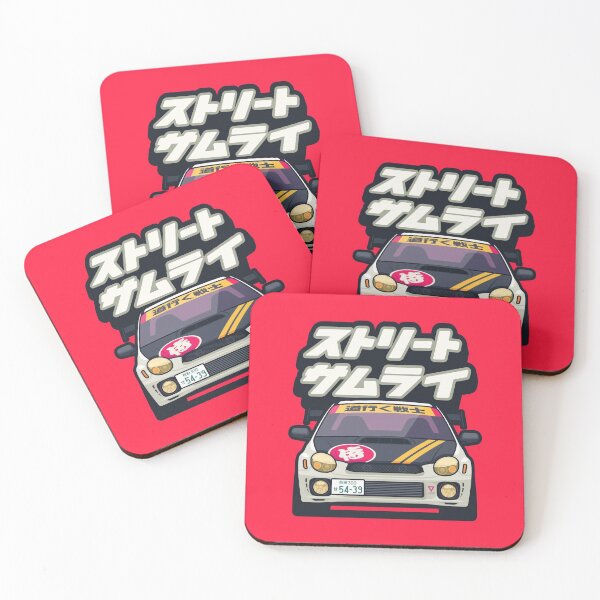 Item preview, Street Samurai Tuned Car - Red designed and sold by VoodooCircus.