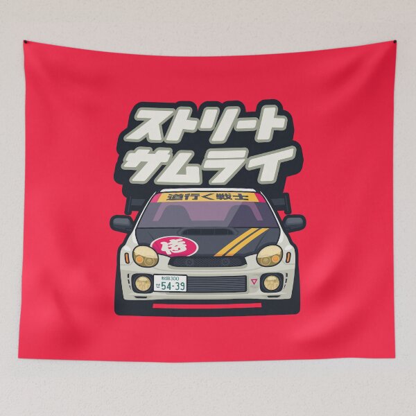 Item preview, Street Samurai Tuned Car - Red designed and sold by VoodooCircus.