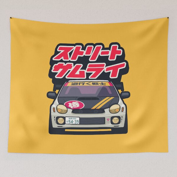 Item preview, Street Samurai Tuned Car - Yellow designed and sold by VoodooCircus.