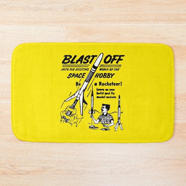 Item preview, BLAST OFF - BE A ROCKETEER! designed and sold by ThrowbackAds.