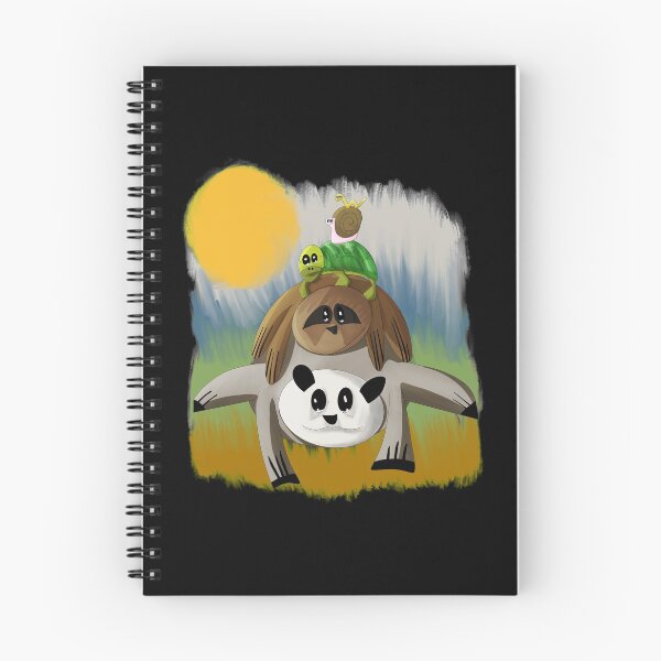 Item preview, Funny Panda Sloth Turtle Snail Inch Worm Graphic design designed and sold by NoveltyMerch.
