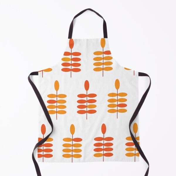 Item preview, Retro Orange Leaves designed and sold by Orchyd.
