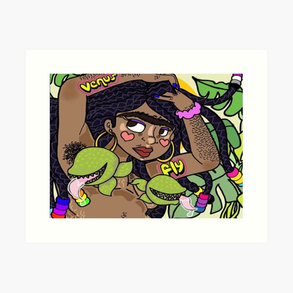 VENUS FLY Art Print