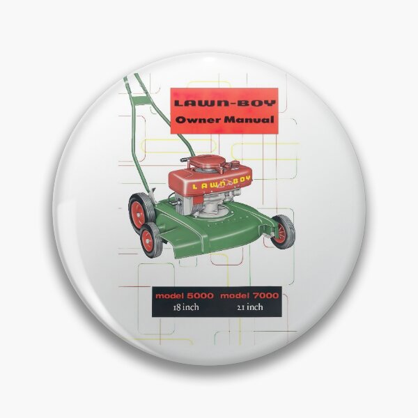 Item preview, LAWNMOWER OWNER'S MANUAL designed and sold by ThrowbackAds.