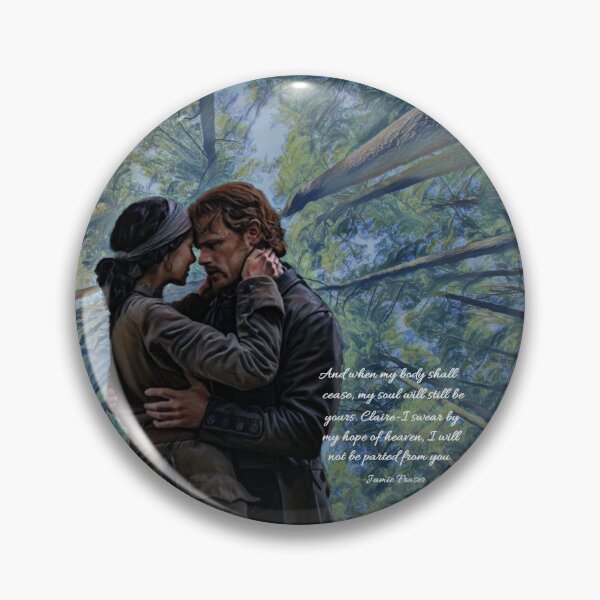 Item preview, Jamie and Claire Fraser/Outlander quote designed and sold by Sassenach616.