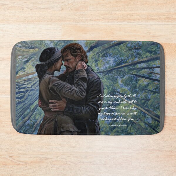 Item preview, Jamie and Claire Fraser/Outlander quote designed and sold by Sassenach616.