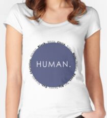 Human Women's Fitted Scoop T-Shirt