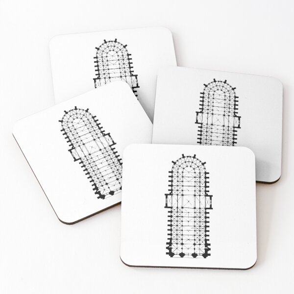 Item preview, Notre-Dame de Paris plan designed and sold by TinyTreeHugger.