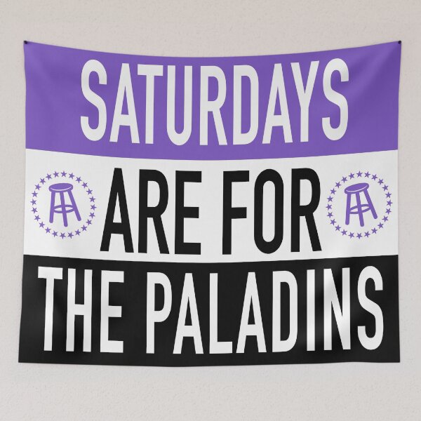 Item preview, Saturdays are for the Paladins designed and sold by Claire Lim.