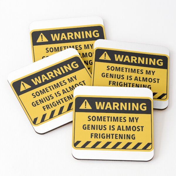 Item preview, Sometimes my genius is almost frightening designed and sold by FunnyTVUK.