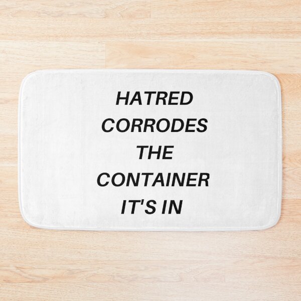 Item preview, mask, hatred, corrodes, the container it's in, hate, corrosion, decay, oxidation,  designed and sold by prteacool.